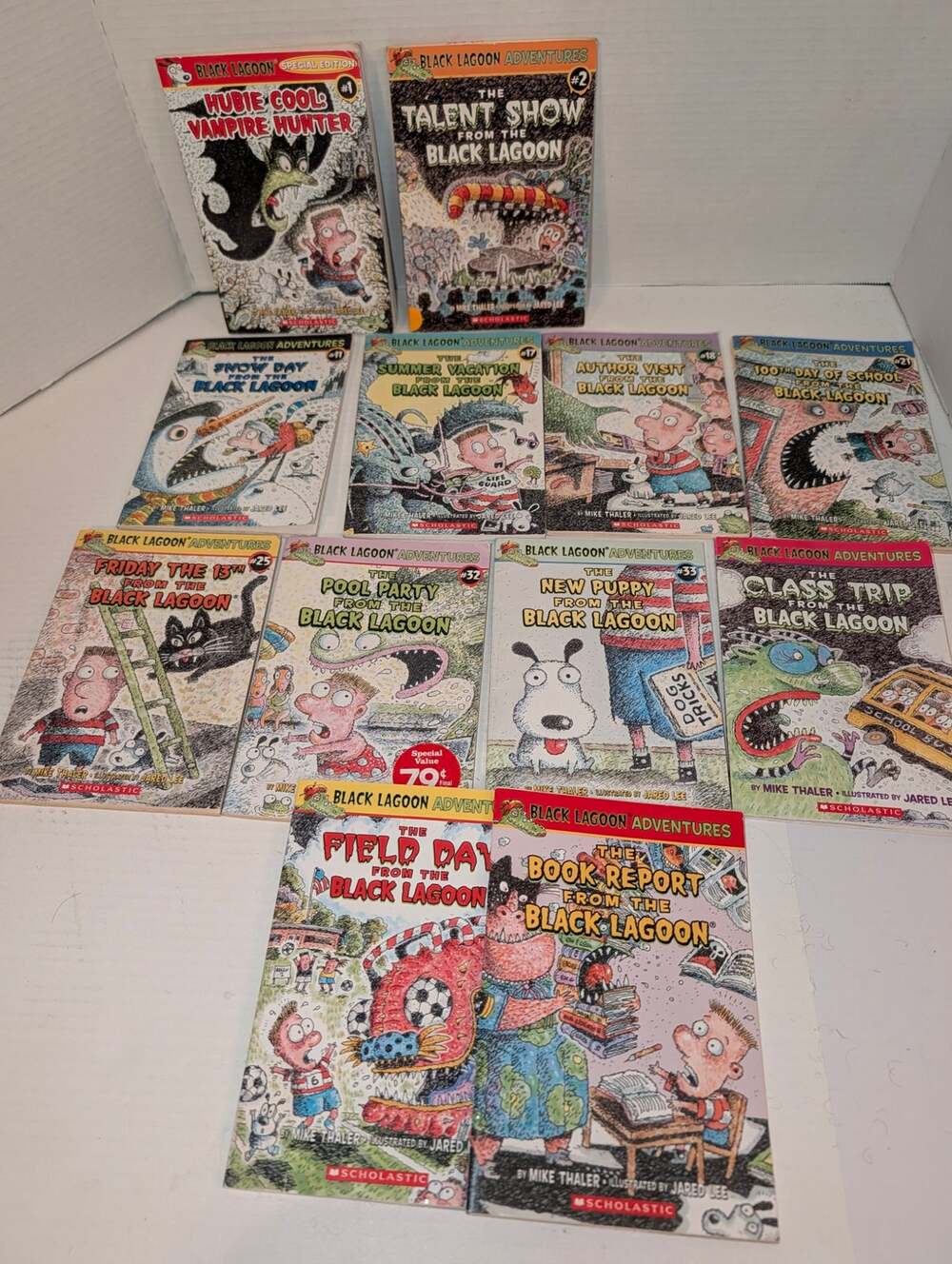 Lot 12 Black Lagoon Adventure Chapter Books Paperback